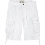 Pantalones cortos blancos rebajados vintage ALPHA INDUSTRIES INC. Jet talla XS para hombre 