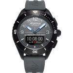 Relojes grises de acero inoxidable de pulsera Zafiro digital Alpina Watches para hombre 