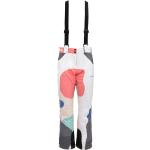 Pantalones multicolor de poliester de esquí rebajados impermeables, transpirables acolchados talla L para mujer 