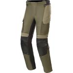 Pantalones verde militar de poliester de motociclismo impermeables, transpirables militares Alpinestars Drystar talla S 