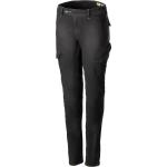 Jeans stretch grises de denim militares con logo Alpinestars talla XS para mujer 