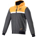 Alpinestars Chrome Street Honda, chaqueta textil M male Gris/Negro/Naranja