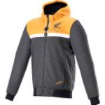 Alpinestars Chrome Street Honda, chaqueta textil S male Gris/Negro/Naranja