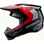 Alpinestars S-M5 Honda, casco cruzado L male Negro/Rojo/Blanco