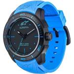 Relojes Especiales azules de silicona impermeables Alpinestars para mujer 