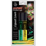 Alpino - Blister Maquillaje 2 Liquid Liner Alpino Amarillo & Verde.