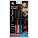 Alpino - Blister Maquillaje 2 Liquid Liner Alpino Azul & Rojo.