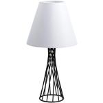 Lámparas blancas de acero de mesa Aluminor 