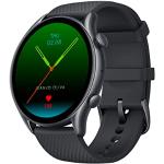Smartwatches negros redondos con GPS con medidor de frecuencia cardíaca para multi-sport Bluetooth 