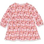 Camisetas rosas de algodón de manga larga infantiles floreadas 12 meses de materiales sostenibles para bebé 