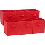 Cajas rojas de almacenamiento 