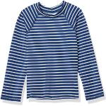 Camisetas azul marino de neopreno de manga larga infantiles con rayas 7 años para niña 