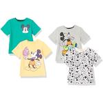 Camisetas amarillas de algodón de manga corta infantiles Disney zebra 8 años 