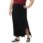 Faldas largas negras de jersey de verano talla XS para mujer 