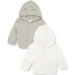 Jerséis blancos de jersey con capucha infantiles de punto 24 meses para bebé 