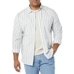 Camisas grises de popelín de manga larga manga larga marineras con rayas talla XS para hombre 