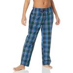 Pantalones azules de popelín con pijama talla M para hombre 
