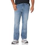Jeans stretch de algodón ancho W34 desgastado para hombre 