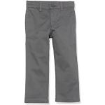 Pantalones chinos infantiles grises de algodón 9 años 