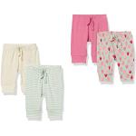 Pantalones elásticos infantiles rosas 18 meses para bebé 