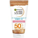 Cremas solares hipoalergénicas sin colorantes con factor 50 de 50 ml Garnier 
