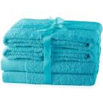 Juegos de toallas turquesas de algodón 70x140 