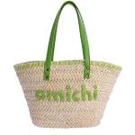 AMICHI - Bolso mujer - cesta mimbre - bolsos de mujer - bolso shopper mujer - de playa - Sigsberta