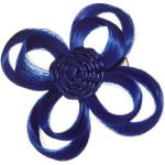 Amor Extensiones de cabello flor eléctrica en el color de pinza azul, Paquete 1er (1 x 1 pieza)