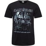 Amplified Camiseta Iron Maiden Matter of Life Or Death Black, Gris, M