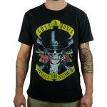Camisetas negras Guns N Roses AMPLIFIED talla XL para mujer 