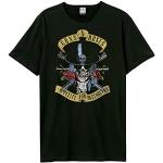 Amplified Guns N Roses Top Hat Skull Charcoal Camiseta, gris oscuro, 50
