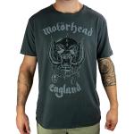 Amplified Motorhead-Inglaterra Camiseta, Gris (Charcoal CC), S para Hombre