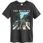Camisetas grises de algodón de algodón  The Beatles talla XL para hombre 