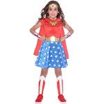 Disfraz de niña Wonder Woman Maravilla clásica para niñas (Edad: 4-6 años)