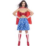 Disfraces azules de superhéroe Wonder Woman Amscan talla 3XL para mujer 