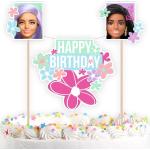 Decoración de cumpleaños de cumpleaños Barbie Amscan de materiales sostenibles 
