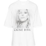 Anine Bing, T-Shirts White, Mujer, Talla: S