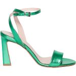 Sandalias verdes de tacón rebajadas ANNA F. talla 39 para mujer 