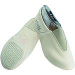 Anniel 2042. Zapatos de gimnasia artística y voltezzo de microfibra, 100 % fabricados en Italia, beige, 36 EU