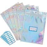Bolsas transparentes de plástico de papel reutilizables 