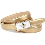 Cinturones cierre automático dorados largo 105 Anthoni Crown talla M para mujer 
