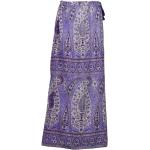 Faldas largas moradas batik Antik Batik talla L para mujer 
