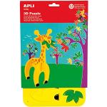 APLI Apli13711 Giraffe - Puzzle de Espuma 3D