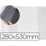 Apli Tapa Libro PVC con Lengüeta Adhesiva Regulable 285X530 mm