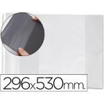 Apli Tapa Libro PVC con Lengüeta Adhesiva Regulable 290X530 mm