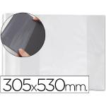 Apli Tapa Libro PVC con Lengüeta Adhesiva Regulable 305X530 mm