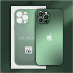 Fundas verdes de silicona para iPhone Apple 