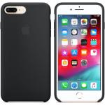Fundas negras de silicona para iPhone 8 Plus Apple 