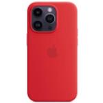 Fundas rojas de silicona para iPhone 14 Apple 