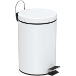Aqualine Simple Line - Cubo de basura, redondo 3l, blanco 28103